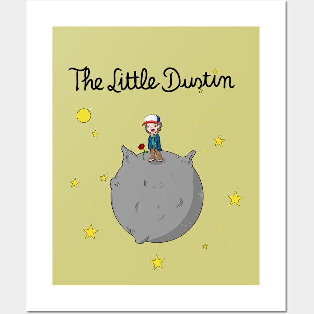 The little Dustin Wall Art by MixtedWorld